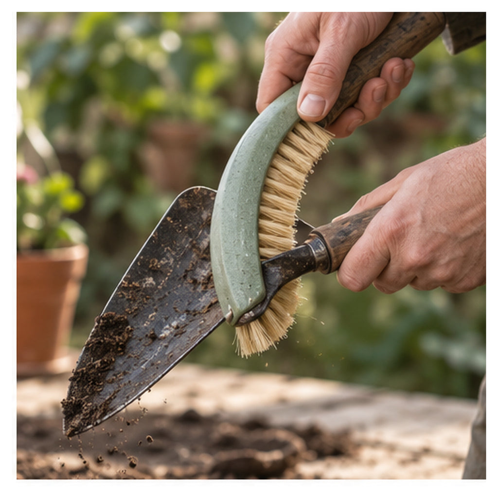 Brosse Jardin Double Arc – Nettoyage des pots et outils