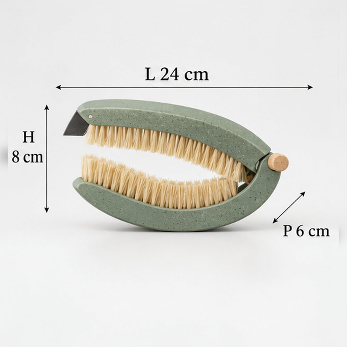 Brosse Jardin Double Arc – Nettoyage des pots et outils