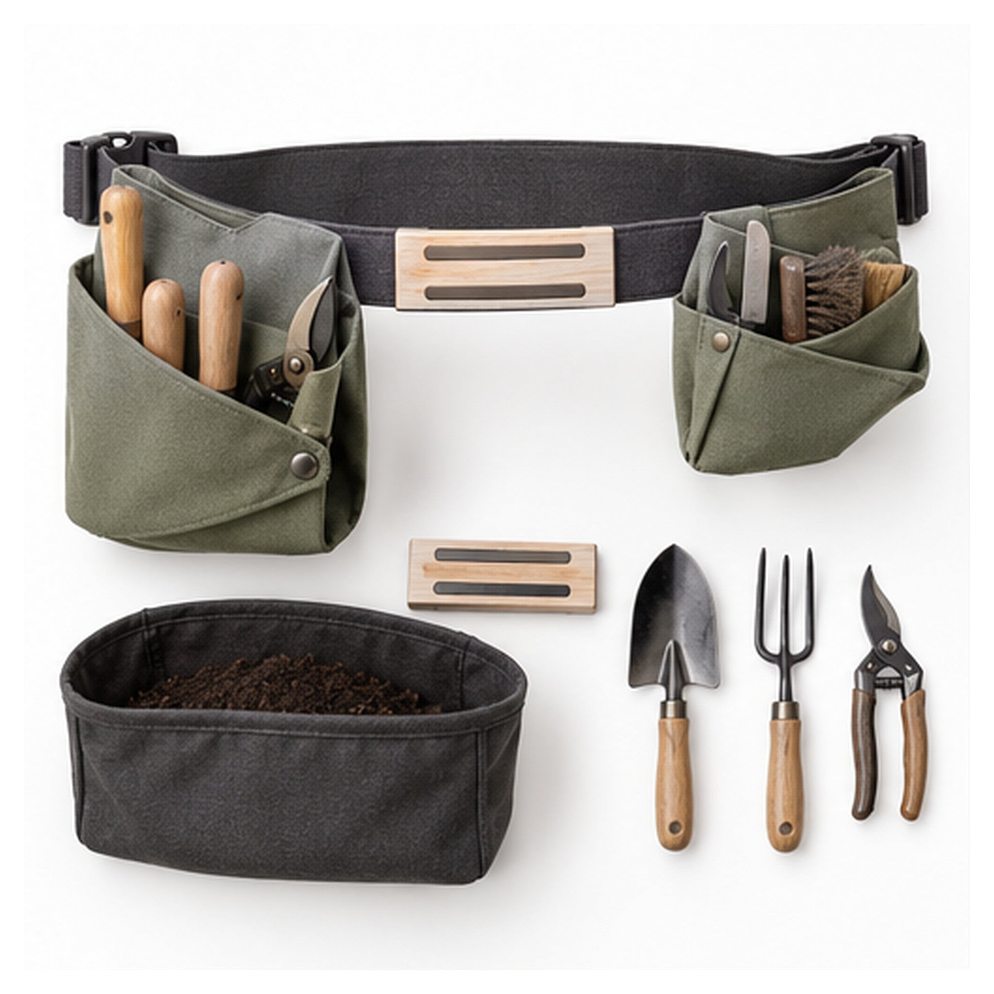 Ceinture Outils Nœud – Rangement modulable pour le jardin