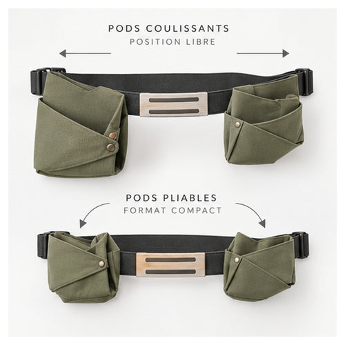 Ceinture Outils Nœud – Rangement modulable pour le jardin