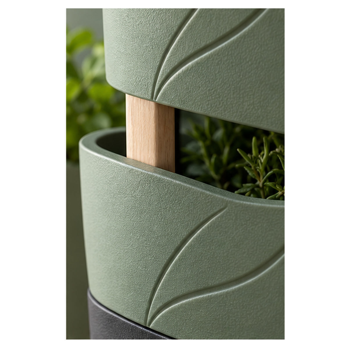 Pot Modulaire Sève 3 – Jardinière verticale avec réserve d’eau