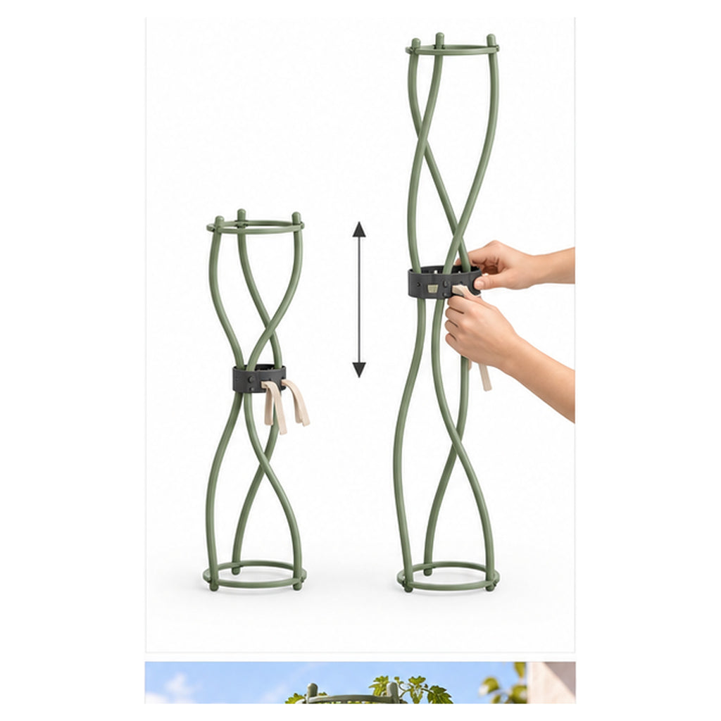Tuteur Hélice Lien – Support modulable pour plantes grimpantes