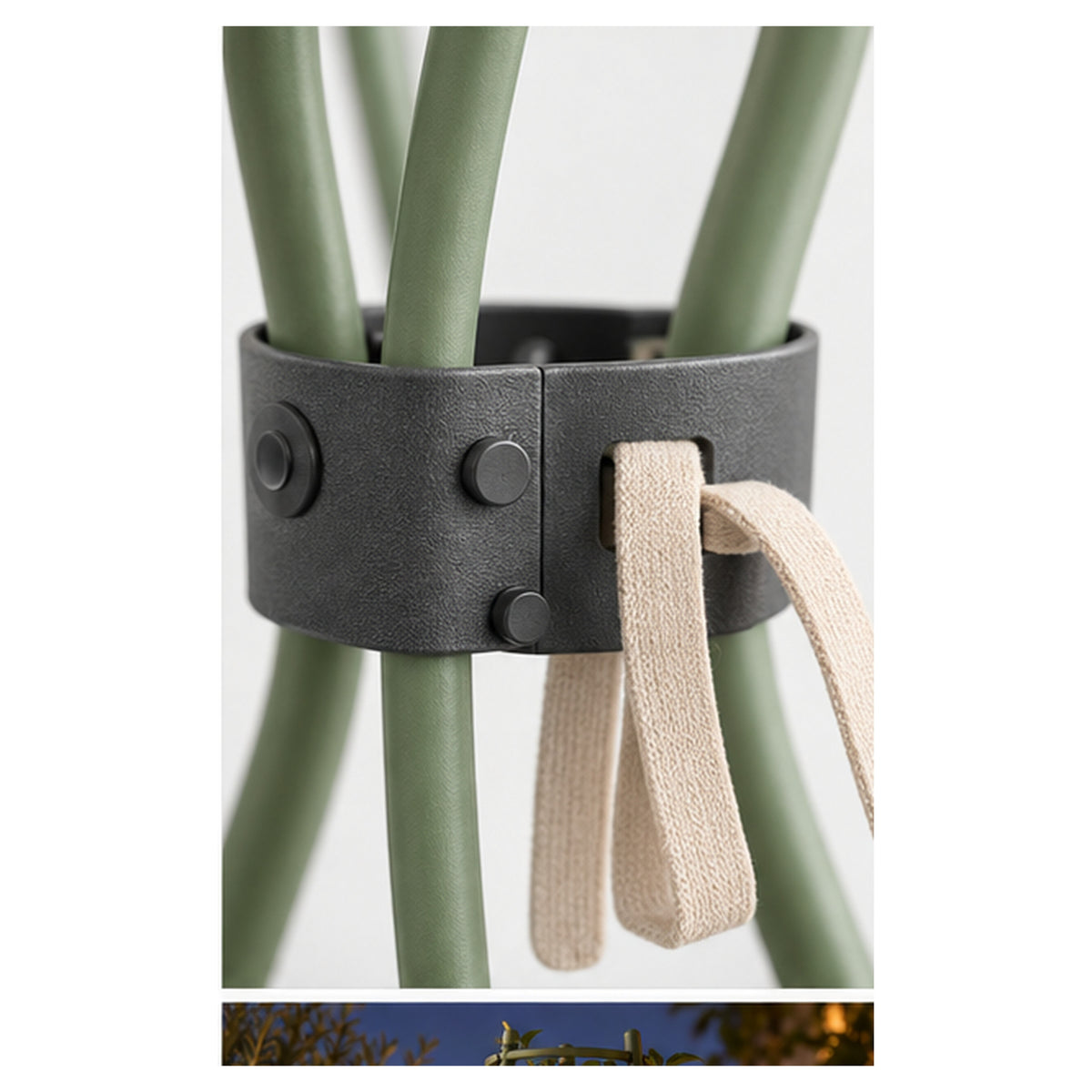 Tuteur Hélice Lien – Support modulable pour plantes grimpantes